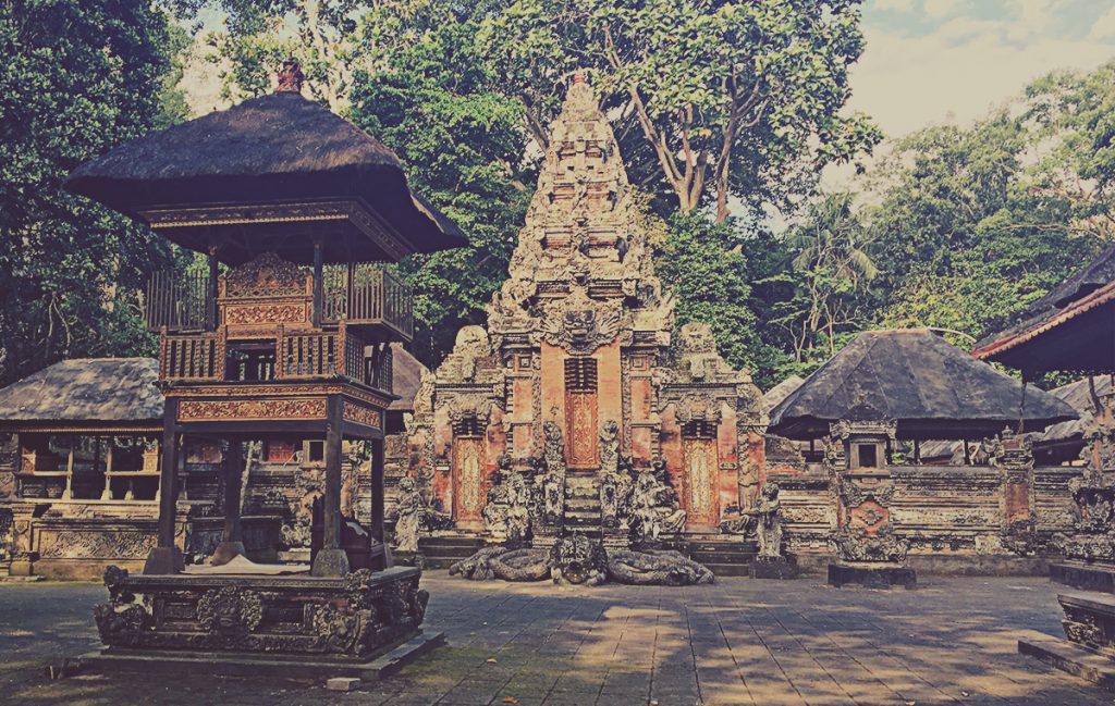 Templo principal del Bosque - Monkey Forest
