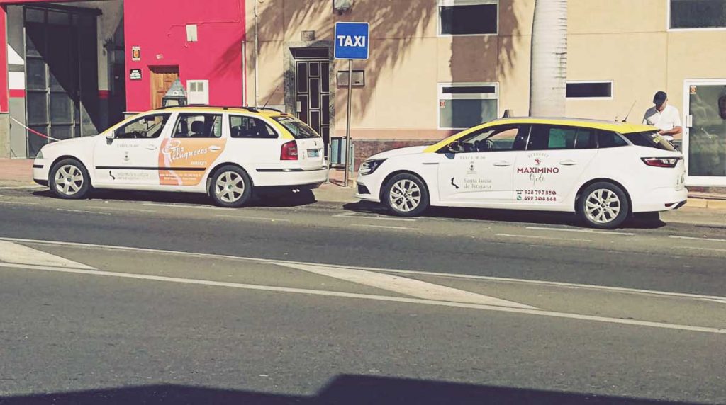 Taxis en Gran Canaria