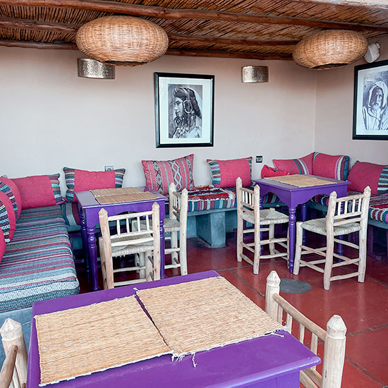 Dónde comer en Marrakech - Café Guerrab